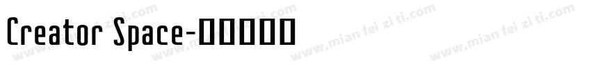Creator Space字体转换